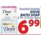 Bravo Supermarkets Dove bath soap offer