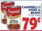 Bravo Supermarkets Campbell's pork & beans offer