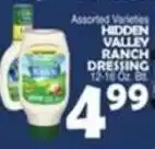 Bravo Supermarkets Hidden Valley Ranch Dressing offer