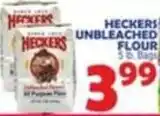 Bravo Supermarkets Hecker's unbleached flour offer