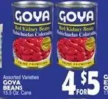 Bravo Supermarkets Goya beans offer