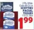 Bravo Supermarkets Scotties facial tissues offer