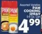 Bravo Supermarkets Pam cooking spray offer