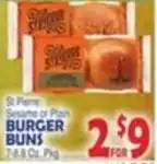Bravo Supermarkets Burger Buns offer