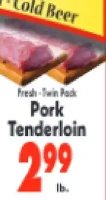 Marino's Supermarket Pork Tenderloin offer
