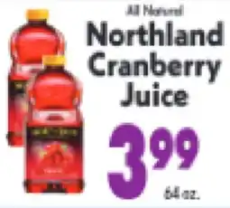 Marino's Supermarket All Natural Northland Cranberry Juice offer