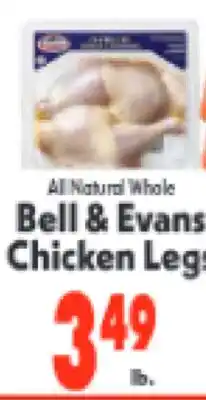 Marino's Supermarket Bell & Evans Chicken Legs offer