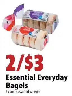 Festival Foods Essential Everyday Bagels offer