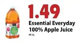 Festival Foods Essential Everyday 100% Apple Juice offer