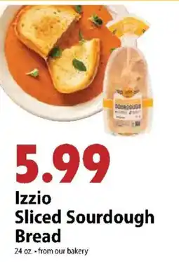 Festival Foods Izzio Sliced Sourdough Bread offer
