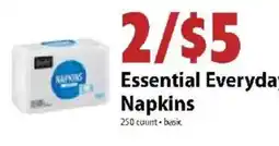 Festival Foods Essential Everyday Napkins offer