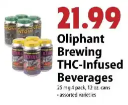 Festival Foods Oliphant Brewing THC-Infused Beverages offer