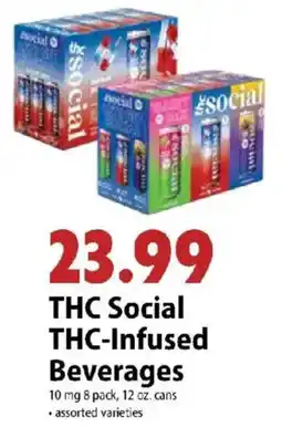 Festival Foods Thc Social Thc-Infused Beverages offer