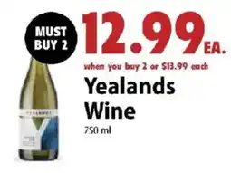 Festival Foods Yealands Wine offer