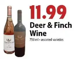 Festival Foods Deer & Finch Wine offer