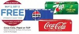 Dillons Coca-Cola, Pepsi or 7UP offer