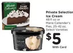 Dillons Private Selection Ice Cream offer