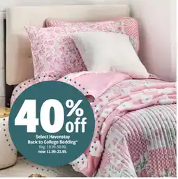 Meijer Select Havenstay Back to College Bedding offer
