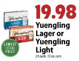 Festival Foods Yuengling Lager or Yuengling Light offer
