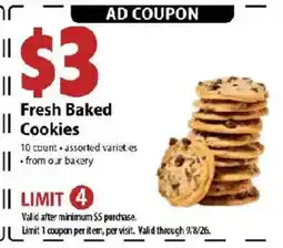 Festival Foods Fresh Baked Cookies offer