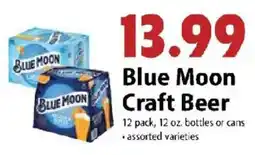 Festival Foods Blue Moon Craft Beer offer