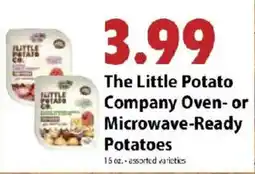 Festival Foods The little potato company oven- or microwave-ready potatoes offer