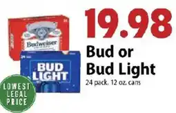 Festival Foods Bud or Bud Light offer