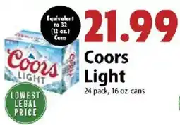 Festival Foods Coors Light offer
