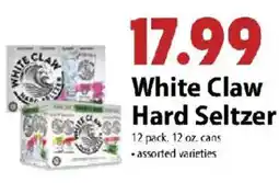 Festival Foods White Claw Hard Seltzer offer
