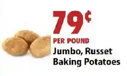 Festival Foods Jumbo, Russet Baking Potatoes offer