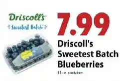 Festival Foods Driscoll's Sweetest Batch Blueberries offer