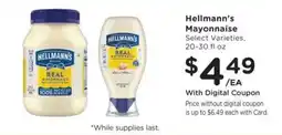 Dillons Hellmann's real mayonnaise offer