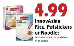 Festival Foods InnovAsian Rice, Potstickers or Noodles offer