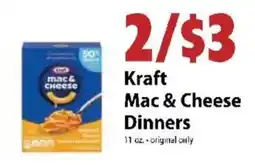 Festival Foods Kraft Mac & Cheese Dinners offer