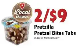 Festival Foods Pretzilla Pretzel Bites Tubs offer