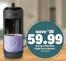 Meijer Keurig K-Mini Mate Single Serve Brewer offer