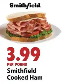 Festival Foods Smithfield Cooked Ham offer