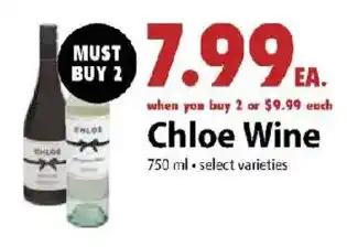 Festival Foods Chloe Wine offer