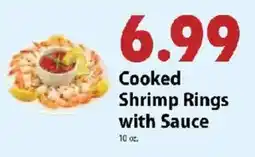 Festival Foods Cooked Shrimp Rings with Sauce offer