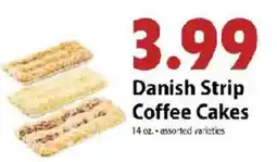 Festival Foods Danish Strip Coffee Cakes offer