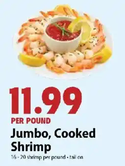 Festival Foods Jumbo, Cooked Shrimp offer