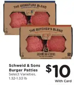 Dillons Schweid & Sons Burger Patties offer