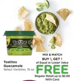 Dillons Tostitos Guacamole offer