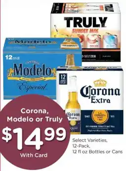 Dillons Corona, Modelo or Truly offer