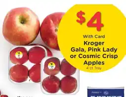 Dillons Kroger Gala, Pink Lady or Cosmic Crisp Apples offer