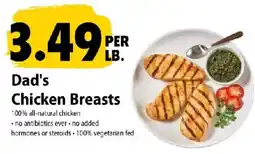 Festival Foods Dad's Chicken Breasts offer