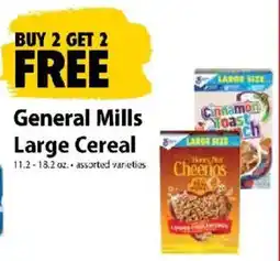 Festival Foods General Mills Large Cereal offer