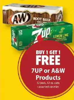 Festival Foods 7up or A&W Products offer
