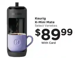 Dillons Keurig k-mini mate offer