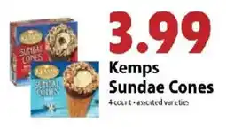 Festival Foods Kemps Sundae Cones offer